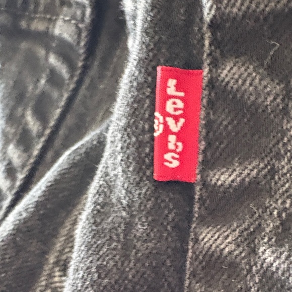 Levi's Men's Black Straight Jeans - Picture 3 of 6